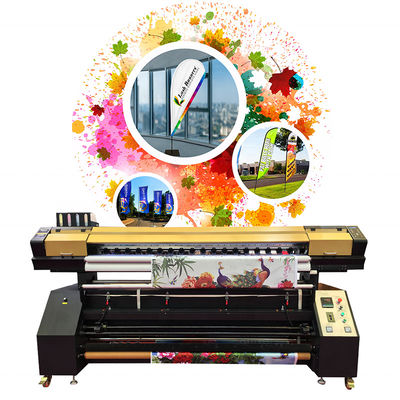 Qualität  Cheap i3200 Fabric Printing 4720 5113 Printhead Roll To Roll Modal Fiber Digital Inkjet Printer On Polyester Small Size Fabric usine